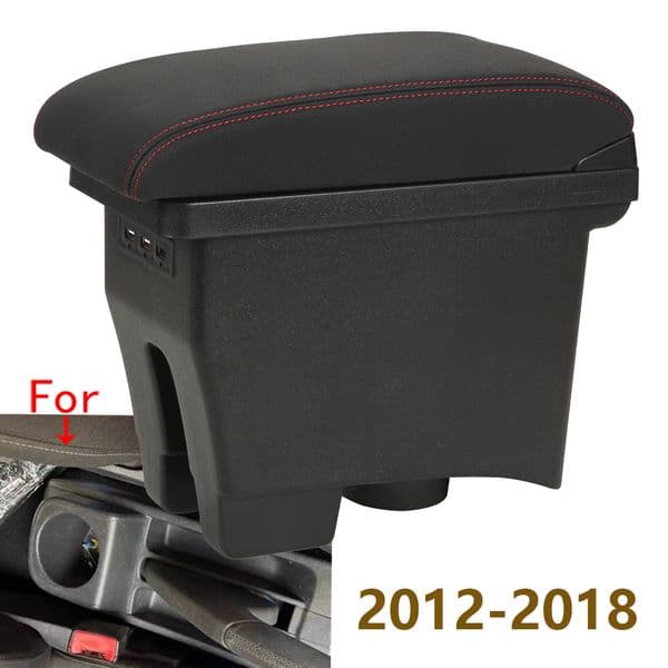 For Volkswagen POLO Armrest For VW POLO Mk5 6R Vento Car Armrest Box 2012-2018 Storage Box Car Accessories Simple installation