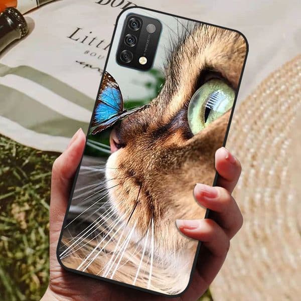 For UMIDIGI A11 Case Cat Wolf Painted Soft Silicone Phone Cases for Umidigi A11 A11S Back Cover For UmidigiA11 A 11 Global Coque