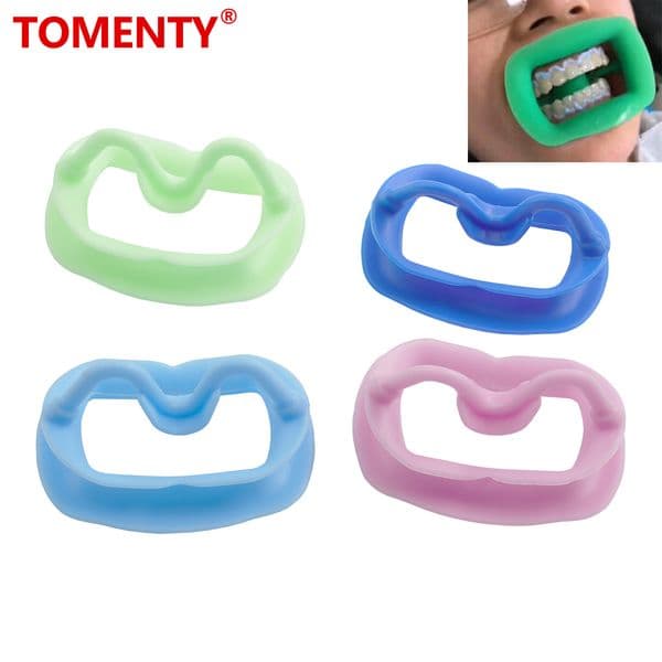Tomenty 1pc Dental Orthodontic Retractor Soft Silicone Mouth Opener Intraoral Lip Cheek Retractor Cheek Expand Oral Care