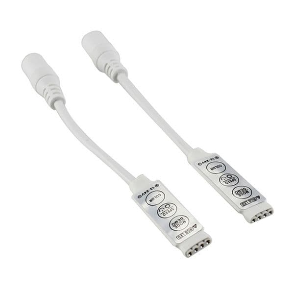 DC 5V-12V-24V 3Key Mini LED RGB Controller Single Color Dimmer Driver For 5050/3528/2835/5730/5630/3014 SMD LED Strip Lights