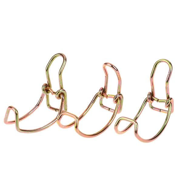 1X Car Universal Air Filter Housing Clip Air Filter Shell Fixing Hook Buckle Paddle Wrench Air Inlet Steel Clip Spring Clip Hook
