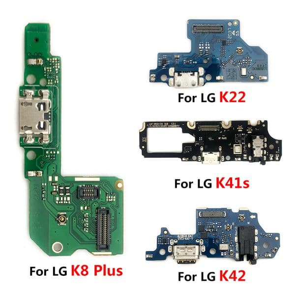 New USB Charging Dock Jack Plug Socket Port Connector Charge Board Flex Cable For LG K8 Plus K22 K41S K42 K50S K51S K52 K61 K51