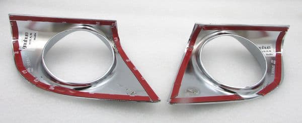 For Honda Spirior 2009 2010 2011 2012 Front Fog Lamp Trim Frame Plating Fog Lamp Shell Front Bumper Grille