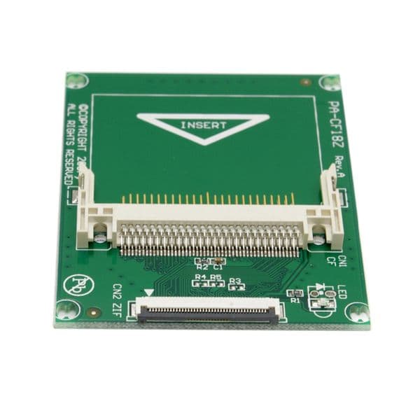 Best Price 1.8" Compact Flash CF Memory Card to CE for Toshiba Ipod ZIF SSD HDD Adapter with 2 Cables