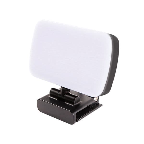 Mini Video Light Conference Webcam Lamp Selfie Adjustable Portable LED Photography Light