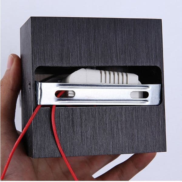 Cubic COB LED indoor lighting wall lamp modern home lighting decorative applique aluminum lamp 6W 85-265V stairway corridor lamp