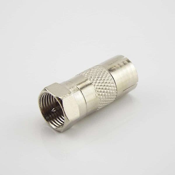 F Type Male Plug Connector Socket to RF Coax Adapter F Male to RF Converter For TV Aerial Female RF Coaxial F-Type Adapters