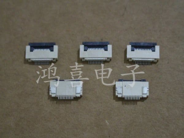 New FFC FPC connector socket 0.5mm pitch 60pin 16pin 24pin 50pin 15pin 54pin 10pin 20pin 30pin pick up flip connector