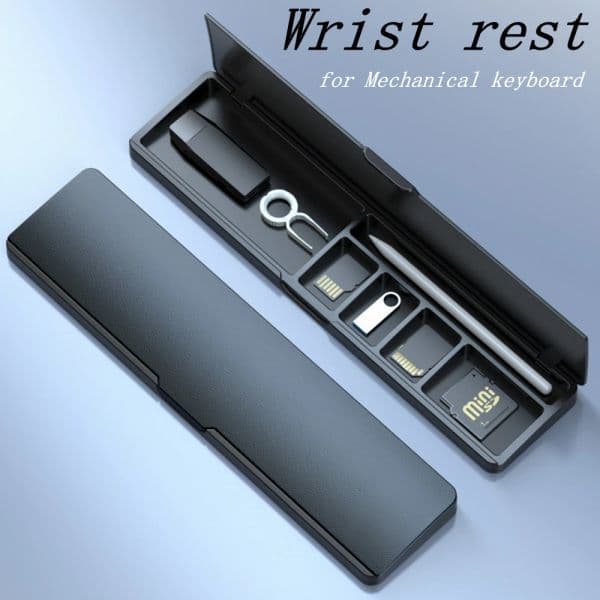 Multi Functional Mechanical Keyboard Wrist Rest 360MM Long ABS Material Keyboard Accessory Storage Box Keyboard Handle