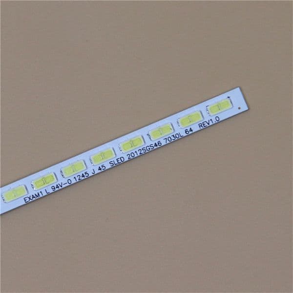 TV LED Array Light Bars For Toshiba 46TL933RB 46TL936G 46TL938 46 inch LED Backlight Strip Matrix Kit 64 LED Lamps Lens Bands