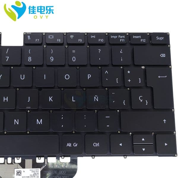 Belgium French AZERTY Spanish Keyboard Backlight For Huawei MateBook D 14 NBL WAQ9RP WAQ9R NBL-WAQ9L NBB WAH9P WAE9P NBB-WAP9R