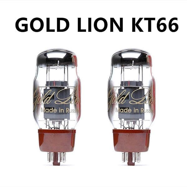 Vacuum Tube GOLD LION KT66 Replace 6L6 5881 6P3P EL34 Factory Test And Match