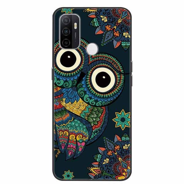 For OPPO Reno 5A 5G Case 6.5'' Wolf Painted TPU Silicone Soft Phone Cases For Oppo Reno5 A 5G Back Cover Reno5a 5 a Shells Coque