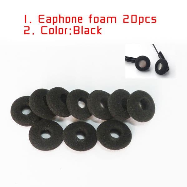 Universal Earphone Foam Soft Foam Earphone Ear Pad Earpads Ear Tips Replacement Sponge Covers Cushions for MP3 MP4 Music