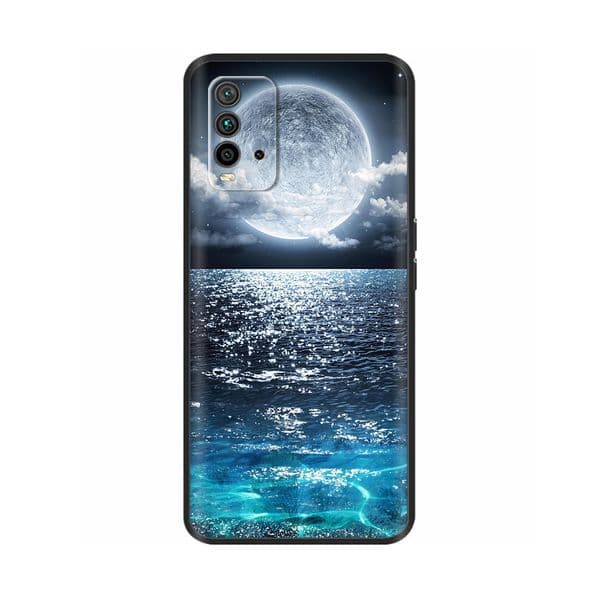 9T Back Case For Redmi 9T Silicone Back Cover Phone Case for Xiaomi Redmi 9T Redmi9t 9 T Soft Case Etui Bumper Coque Cat Flower