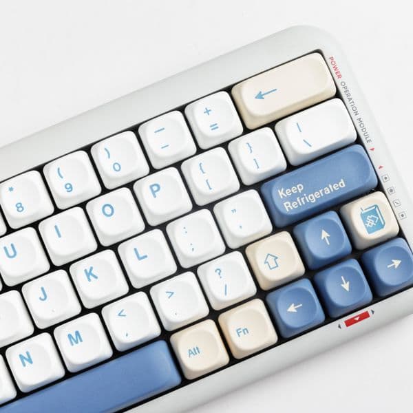 High Quality MOA Profile Soy Milk PBT Keycaps Dye Sub Keycap 143 Keys For Cherry Mx Switch Gaming Mechanical Keyboard Key Caps