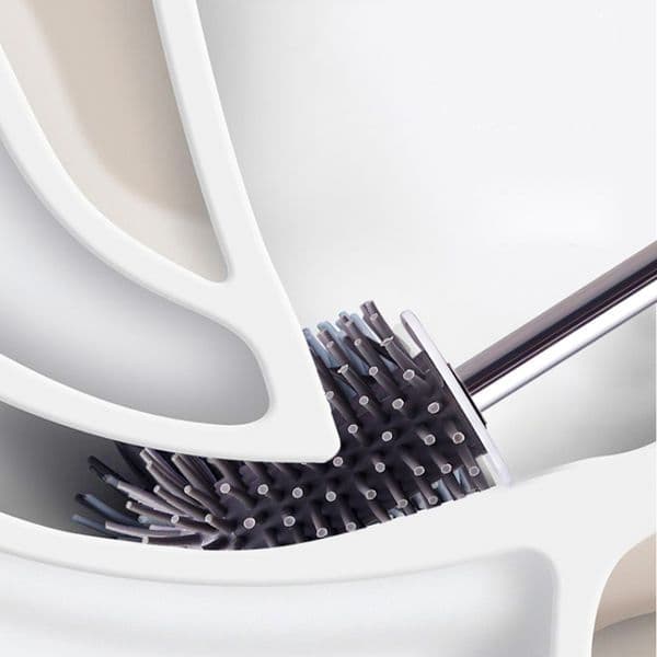 Bathroom Golden Toilet Brush Set Floor-standing Installation-free Toilet Soft-bristled WC European No-dead-corner Brush Holder