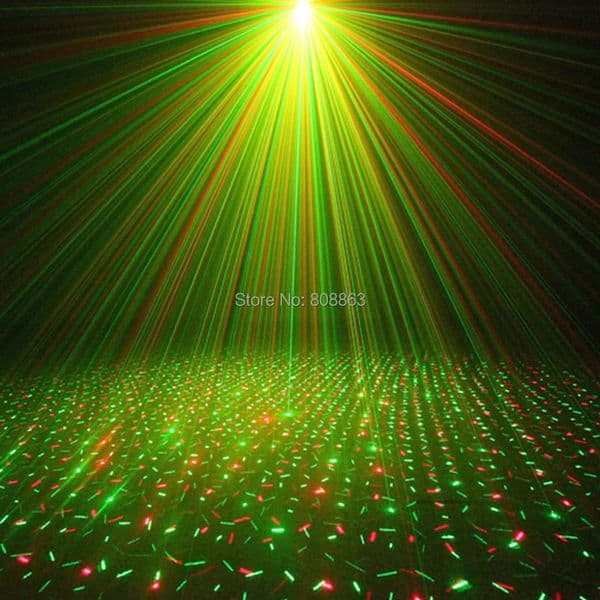 Mini R&G Remote Full Stars Sky/24 Pattern Laser Projector Bar Shop Dance Disco Party Christmas DJ Stage Lighting Light N8R1