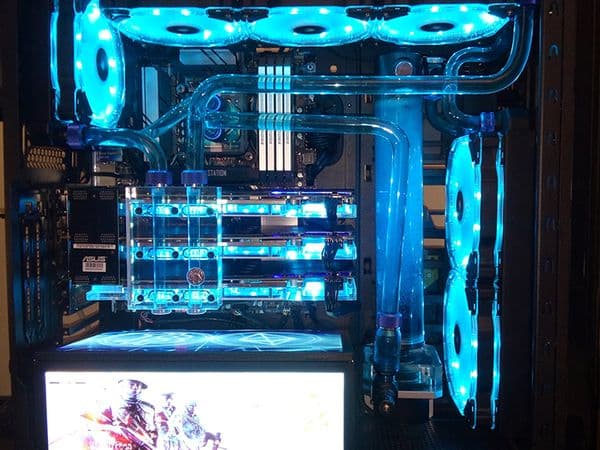 BYKSKI G1/4" Multi Graphics Card Bridging Module Acrylic Connectors use for GPU Card SLI Cross Fire Water Cooling System