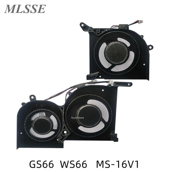 NEW For MSI GS66 WS66 Stealth 10SD 10SE 10SF 10SFS 10SGS MS-16V1 CPU Fan GPU Cooling Fan BS5005HS-U4Q BS5005HS-U4J 16V1-G-CW