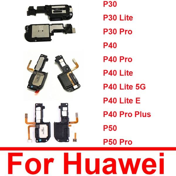 Loud Speaker For Huawei P50 30 40 Pro Plus P30 Lite P40 Lite E 5G Loudspeaker Ringer Buzzer Module Flex Cable Parts