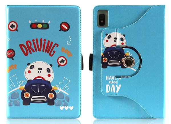 Free Screen Protector Film For TCL TABMAX 10.4 Case 9296Q 10.36" Tablet 360 Degree Rotating Magnetic Cover with Hand Strap