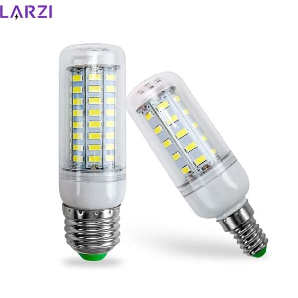 LED Lamp E27 E14 Lampada SMD 5730 220V Corn Bulb 24 36 48 56 69 72 LEDs Chandelier Candle LED Light Bombilla For Home Decoration