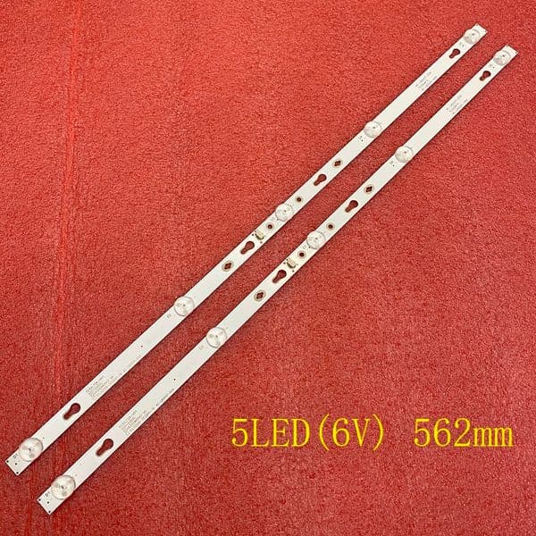 2pcs/set LED Backlight strip for TV 32HD3301 32H3306 MPEG GIC32LB37_3030F 4C-LB3205-ZM01J L32M5-AZ LVW320NDEL LVW320CSDX