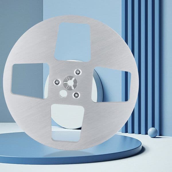 7 Inch Nab Hub Aluminum Reel-to-Reel Recorder Accessory Take Up Reel Metal Open Reel Audio Tape for Reel To Reel Tape Recorder
