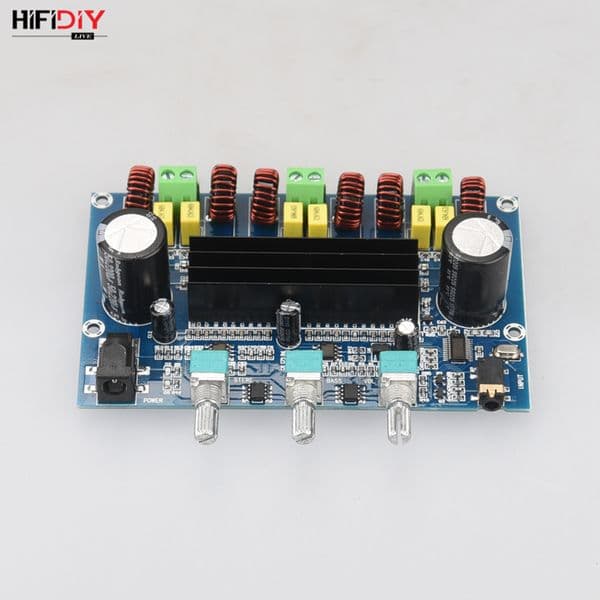 TPA3116D2 digital amplifier board Bluetooth 5.0 volume tones 2.1 Channel Stereo Class D 50W*2+100W speaker Audio for AUX XH-A305