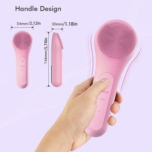 1pc Facial Cleansing Brush,Household Electric Beauty Tools,Convenient to Carry,Great for Travel,The Handle Design is Comfortable