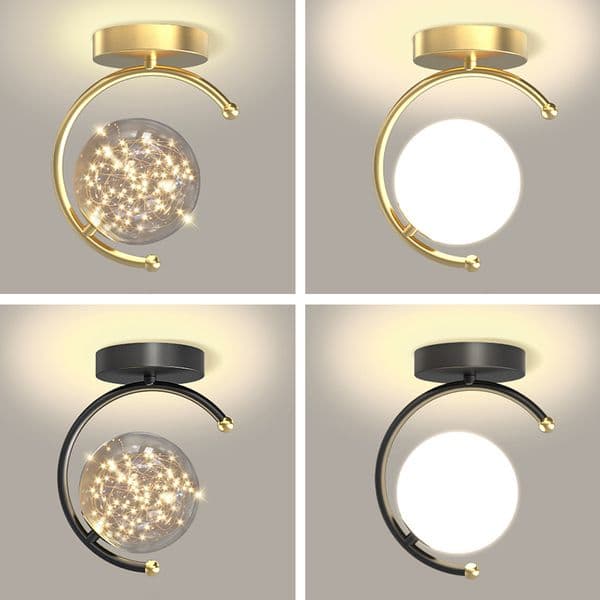 LED Ceiling Chandelier For Aisle Bedroom Dining Room Hallway Corridor Gallery Restaurant Coffee Hall Office Indoor Home Lights