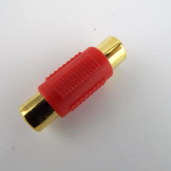 2/5/10pcs video Rca female to female Connector Rca couple dual female Audio Adapter Plug for CCTV AV cable extend B3