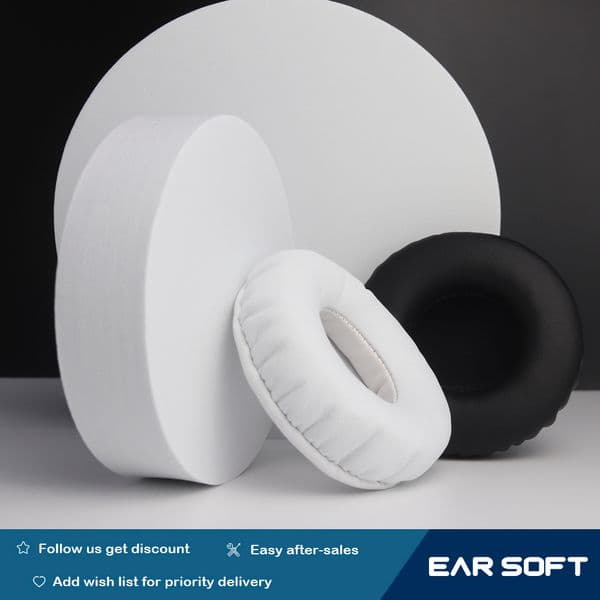 Earsoft Replacement Ear Pads Cushions for Panasonic Tecnicas RP-DJS500 Headphones Earphones Earmuff Case Sleeve Accessories