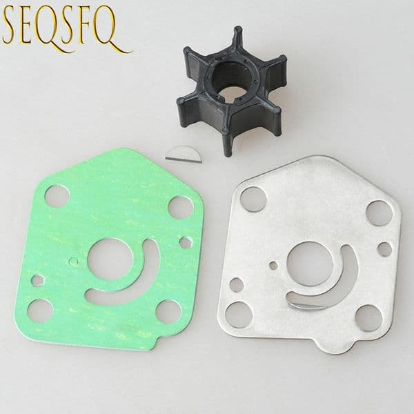 17400-93951 Water Pump Impeller Repair Kit For Suzuki Outboard Motor DF9.9/DF15/DT9.9/DT15 Motor 17400-93951 18-3256 Boat Engine