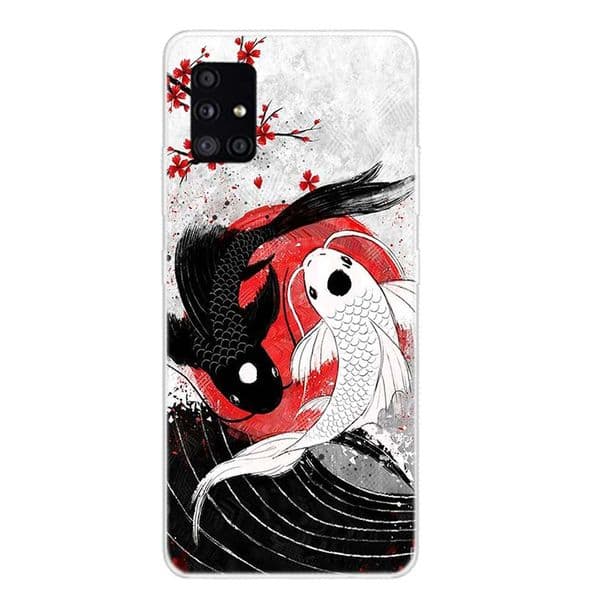 Eight Diagrams Taiji Yin Yang Phone Case For Samsung Galaxy A14 A54 A15 A55 A13 A53 A12 A52 A35 A34 A33 A32 A25 A24 A23 A22 A04S