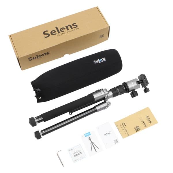 150cm Selens dslr Camera tripod monopod Professional Aluminum Photographic Travel Foldable Tripod Camera Stand