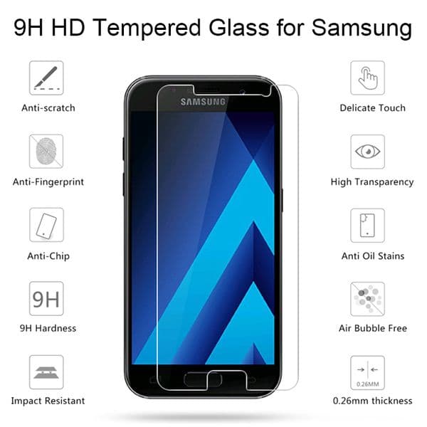 HD Ultra Clear Protective Glass for Samsung Galaxy S6 S7 Screen Protector for Samsung S5 Mini S4 S3 S2 Tempered Glass Cover Film