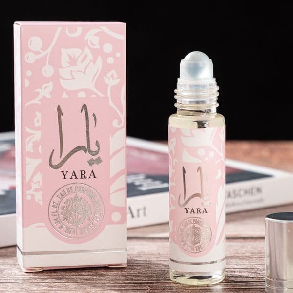 Luxury Mini Perfumes YARA Long cologne Lasting Deodorant Oil With Roll Ball Fragrance Natural Freshing Moisturizing Air Remove perfume Odor For Women 10Ml Free