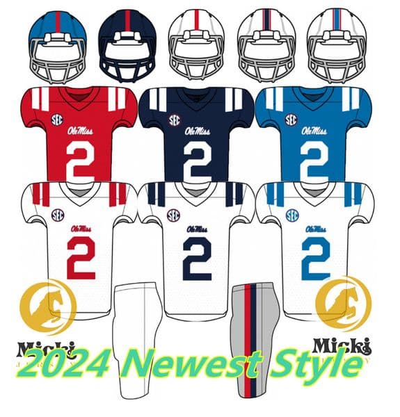 John Saunders Jr. TreyWashington Jaxson Dart OleMissRebels Football Khari Coleman Jersey Zach Evans Otis Reese Zxavian Harris MichaelTrigg Laremy Tunsil Jerseys