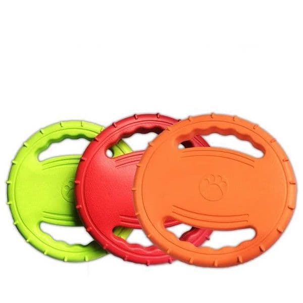 Dog Toy Pet Flying Discs Eva Dog Training Ring Resistant Bite Floating Toy Puppy Outdoor Interactive Game Playing Product