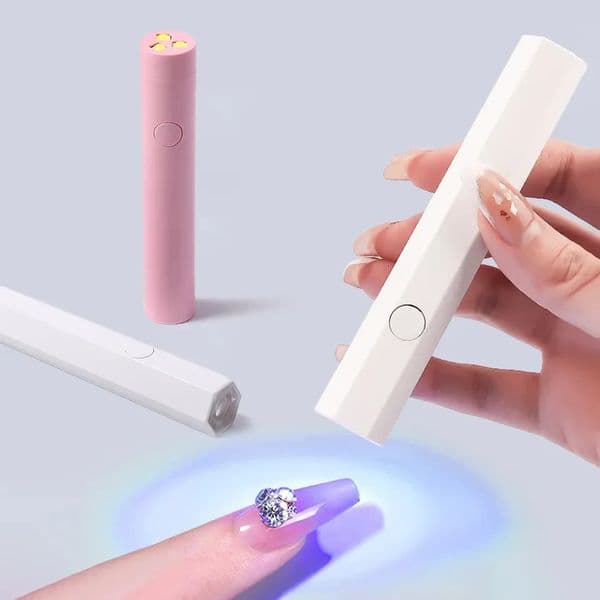 CNHIDS Portable Salon Quick Dry USB Nail Dryer Machine Home Po Tools Professional UV LED Nail Lamp Mini Flashlight Pen 240626