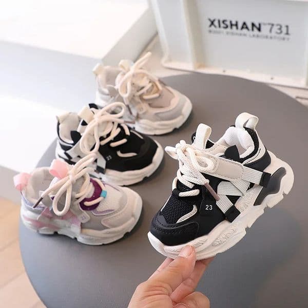 Childrens casual childrens kindergarten sports breathable air mesh shoes H260130