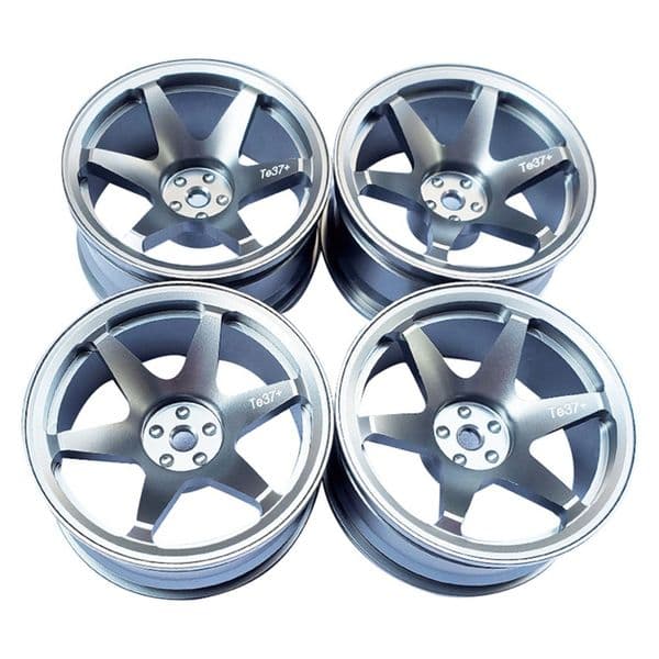 4Pcs 1/10 RC Racing Car On-Road Drift Car 52Mm Wheel Rim Wheel Hubs For Tamiya Kyosho HSP HPI Sakura Traxxas Redcat