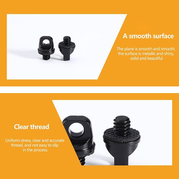 SLR Camera Tripod 1/4" 3/8" Lanyard Screw D Ring Handle Shoulder Strap Mount Adapter Digital Camera Photo Studio Accessories
