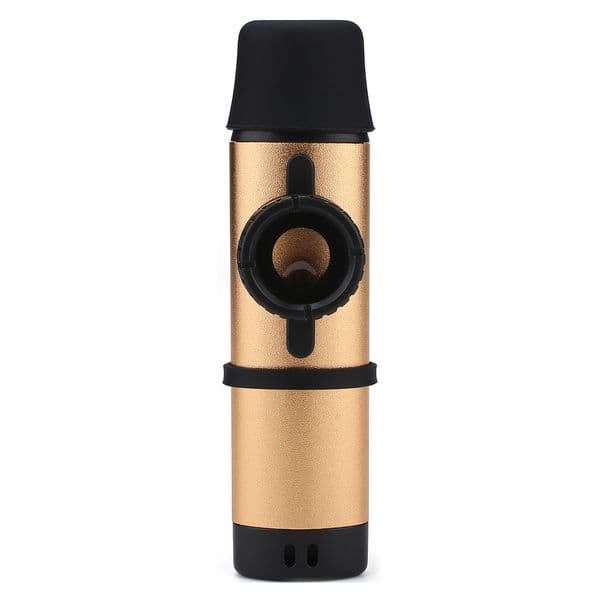 Professional Kazoo Aluminum Alloy Woodwind Instrument Wood Kazoo Mouth Music Gift Metal Kazu Flute Wood Kazoo Piccolo Music