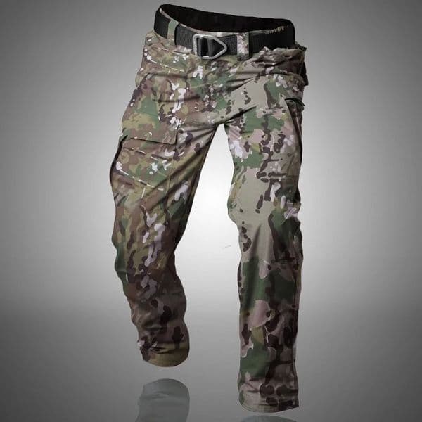 Tactical Men's Ripstop Pants Military Casual Waterproof Cargo Pants SWAT Combat Clothing Four Seasons Trousers With Multi Pocket