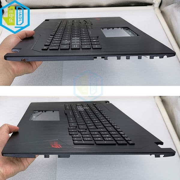 RGB Backlit Latin Spanish Keyboard Palmrest Cover For ASUS ROG GL753 GL753VD GL753VE Color Backlight Keyboards 90NB0DM1-R32LA0