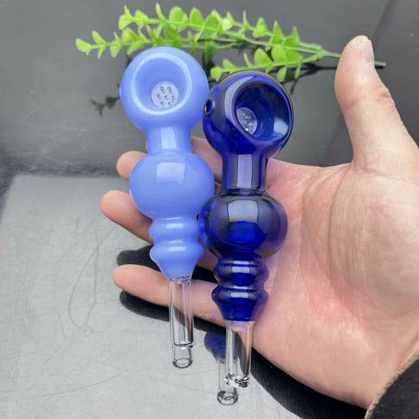 Smoking pipes Ball Glass Oil Burner Pipe Smoking Bowl Water Hookahs Bongs New smoking accessories with extended gourd filter element for pipes