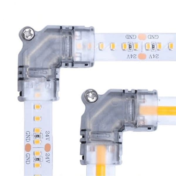 5pcs COB LED Strip Connector 2pinSuit for 8mm 10mm COB Light Single Color Led Tape